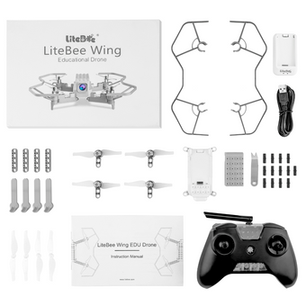 Build, Fly, Code - Drone Classroom Kit Small (4) - Equipment Only