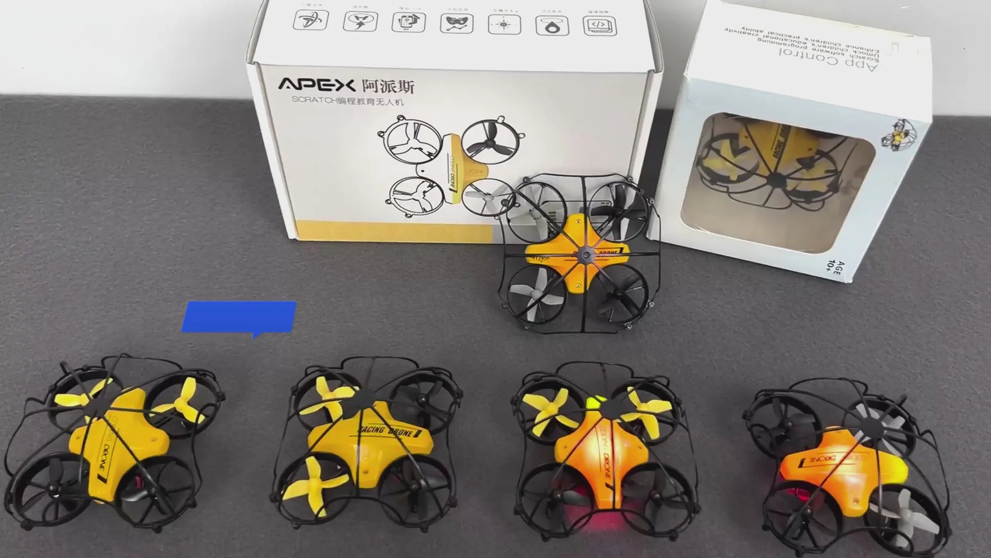 Mini Programmable Educational Coding Drone